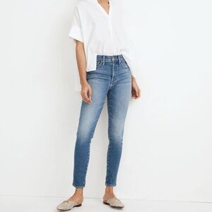 Madewell 10" High-Rise Skinny Crop Jeans